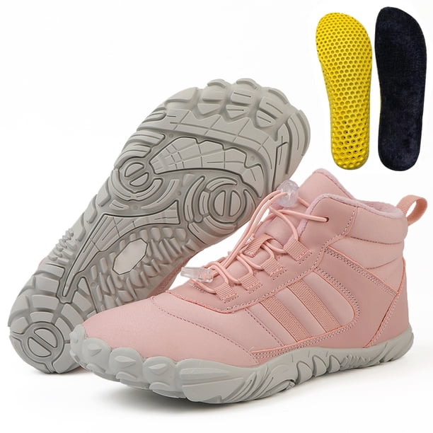 Botas de nieve con forro de piel, zapatos de nieve para mujer y hombre, botas de nieve cálidas para invierno Ndcxsfigh Tenis De Mujer Tenis De Hombre