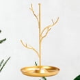 thumbnail image 5 of Milisten Golden Tree Branches Design Necklace Display Rack Jewelry Showing Stand Earring Holder Hanger Pendant Iron Showcase Bracelet Organizer, 5 of 5