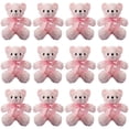 thumbnail image 1 of Oso de peluche Jenaai, 12 piezas, 30 cm, rosa, para regalo de baby shower, 1 of 6