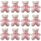 thumbnail image 1 of Oso de peluche Jenaai, 12 piezas, 30 cm, rosa, para regalo de baby shower, 1 of 6