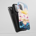 thumbnail image 5 of Lotus Flower For All iPhone Series Tough Phone Case Botanical Art Blue Yellow Pink, 5 of 7