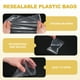 thumbnail image 3 of Uxcell 200Pcs Bolsas de Plástico Transparentes 4" x 3" Bolsas con Cierre Resellable 2.4mil Bolsas de Polietileno Reclosables para Pequeñas Empresas, 3 of 6