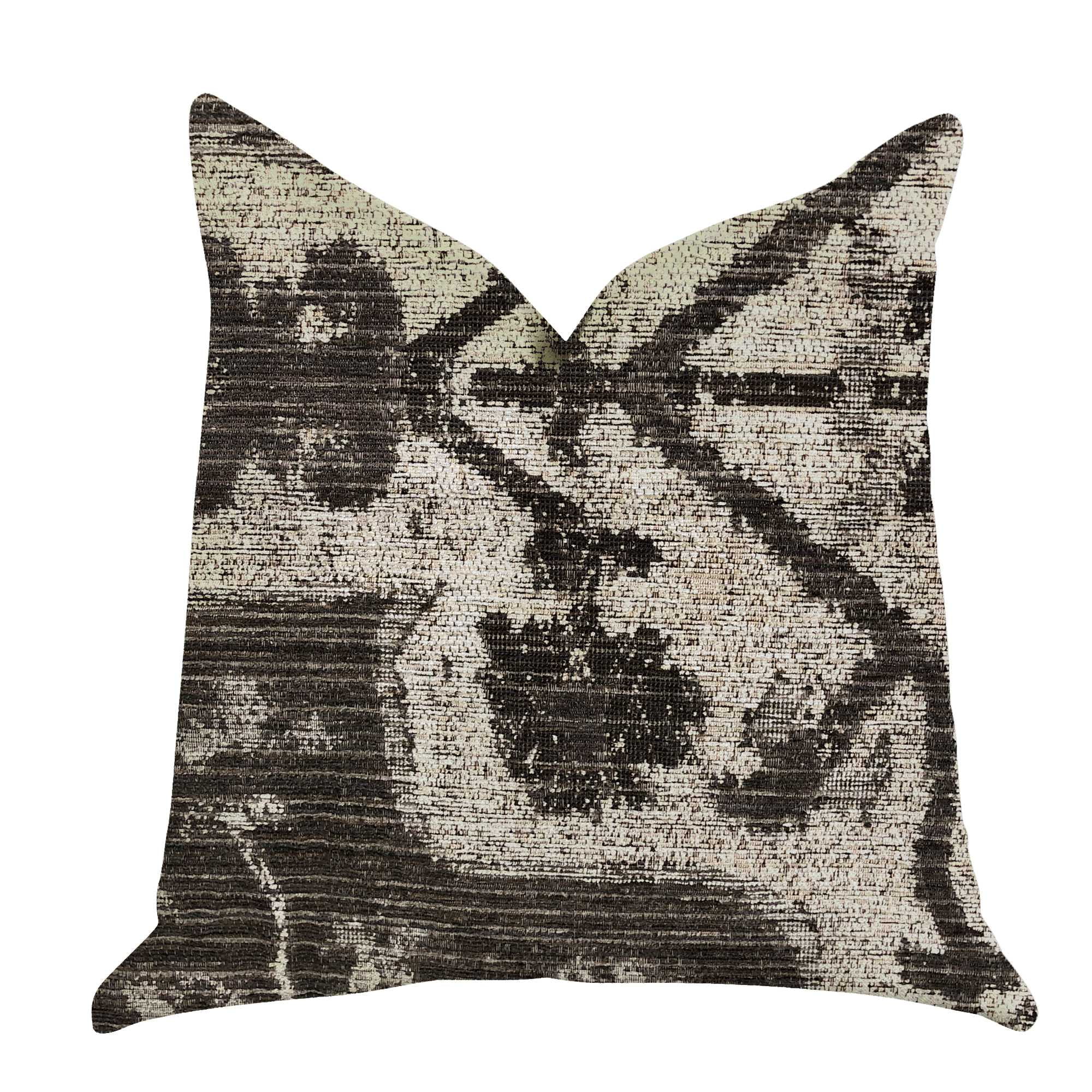 Beige and Grey Tones Luxury Throw Pillows 20in x 20in