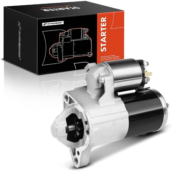 A-Premium Starter Motor Compatible with Jeep Grand Cherokee 2006 2007 2008 2009 2010 V8 6.1L - 12V 1.4KW 10 Teeth Clockwise - Replace# 5030023AA