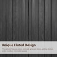 thumbnail image 4 of Modern Fluted Sideboard & Buffet Cabinet-Adjustable Shelves, Solid Wood Legs & Vertical Grooved Design,Versatile Accent Cabinet for Dining Room,living room Storage,Black, 4 of 9