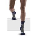 thumbnail image 3 of CEP Adult Female Hiking Merino Mid-Cut Compression Socks, Color: Peacoat/Gray, Size: III, 3 of 5