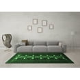 thumbnail image 3 of Ahgly Company Indoor Rectangle Animal Emerald Green Traditional Area Rugs, 6' x 9', 3 of 4