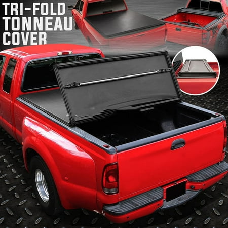 Tri-Fold (fits) 2014-2018 Chevy Silverado GMC Sierrara 5.8 FT Bed Tonneau Truck Bed Cover