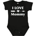 thumbnail image 3 of Inktastic I Love Mommy Boys or Girls Baby Bodysuit, 3 of 5