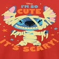 thumbnail image 3 of Disney - Lilo & Stitch - So Cute It's Scary - Toddler & Youth Long Sleeve Graphic T-Shirt, 3 of 5
