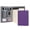 Purple, variant on Wason Portfolio Padfolio A4 Leather Holder File Document Case with Writing Pad and Removable Clipboard for Organizer Office School Travel (Brown)