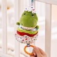 thumbnail image 4 of Kiddiway Jollybaby Baby Stacking Pull Toy with Bell - Plush Figurine & Cute Plushies, Baby Rattles & Plush Rings, Soft Sensory Rattle, Stacking Rings, Auditory, Stroller Hanging,b, 4 of 6