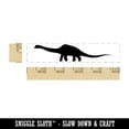 thumbnail image 2 of Brontosaurus Brachiosaurus Apatosaurus Long Neck Dinosaur Jurassic Period Rectangle Rubber Stamp Stamping Scrapbooking Crafting - Small 2.50in, 2 of 7