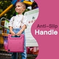 thumbnail image 3 of JETech Kids Case for iPad Pro 11 Inch All Models, iPad Air 5/4 (10.9-Inch) with Built-in Screen Protector, Shockproof Full-Body Handle Stand Tablet Protective Cover (Plum), 3 of 6