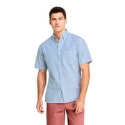 Lands' End Men's Short Sleeve Seersucker Shirt