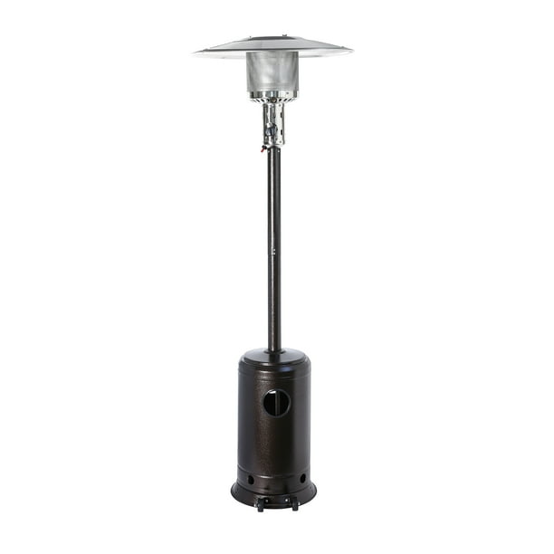 Baner Garden PH01S Outdoor Standing Propane Patio Heater with Tall Hammered