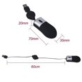 thumbnail image 3 of Mini Roue de Défilement Optique Rétractable USB Souris Filaire pour Ordinateur Portable PC, 3 of 5