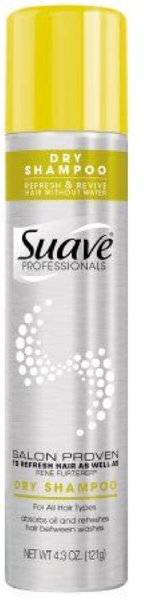 2 Pack Suave Professionals Refresh & Revive Dry Shampoo 4.3 oz