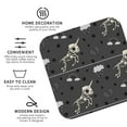 thumbnail image 4 of Disketp Skeleton Unicorn Funny Coasters,4 Pcs Leather Coasters With Holder, Perfect Housewarming Hostess Gifts,Protect Furniture From Water Marks Scratch, 4 of 9