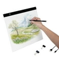 thumbnail image 1 of KFFKFF Light Board, B4 LED Light Pad Ultra-Thin Portable Light Box, USB Powered Light Table for Art Tracing, Light Box for Diamond Painting, Animation, Sketching, 1 of 9