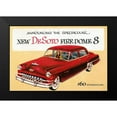 thumbnail image 2 of Retrotravel 24x17 Black Modern Framed Museum Art Print Titled - New DeSoto Firedome 8, 2 of 5