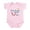 Petal Pink, variant on CafePress - Ft. Myers Beach Flip Flops Infant Bodysuit - Baby Light Bodysuit, Size Newborn - 24 Months