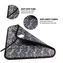 HIBIBUD Electric Heating Pad for Dog Bed Outdoor or Home for Dog House Waterproof Crate Pad for Small Medium Pet Cat Puppy Easy Clean Long Chew Proof Cord