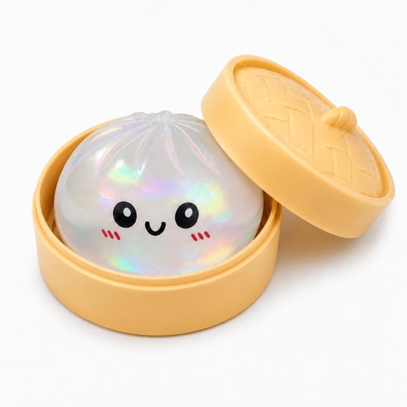 Juguete squishy Stantam de dumpling para aliviar el estrés y antiestrés