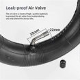 thumbnail image 2 of 8.5" Inner Tube For 50/75-6.1 Rear Wheel With Bent Valve Stem, Fits 8 1/2 X2 Scooter Tire Replacement, 2 of 5