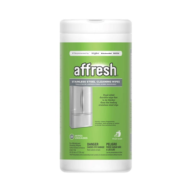 affresh Stainless Steel Wipes 28ct