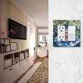 thumbnail image 5 of Yayeee Rocker Switch Wall Plate 1-Gang 4.6"x2.9" Home Decorative Outlet Cover, Red Goldfish, 5 of 6