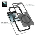thumbnail image 3 of Designed for Samsung Galaxy Z Flip 7 Magnetic Phone Case,Compatible with Mag-Safe,Military Grade Shockproof Anti-Scratch Durable Rugged Ultra Slim Skin Feel Translucent Phone Case,Gray, 3 of 6