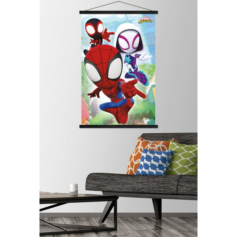 Marvel Spidey and His Amazing Friends - Webs Wall Poster with