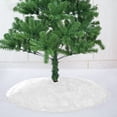 thumbnail image 3 of Faldas de árbol de Navidad, alfombrilla de Base de árbol para decoración de Festival, alfombrilla antideslizante para puerta, almohadilla para pie, delantal redondo de árbol, Alfombra de cizalla plana, 3 of 3