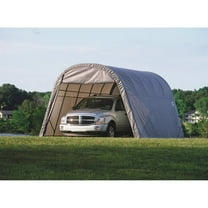 ShelterLogic 73332 13x20x10 Round Style Shelter- Grey Cover