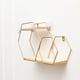 thumbnail image 1 of IFANLANDOR Repisa Colgante De Pared Con Estructura Hexagonal Para Almacenamiento Y, 1 of 4