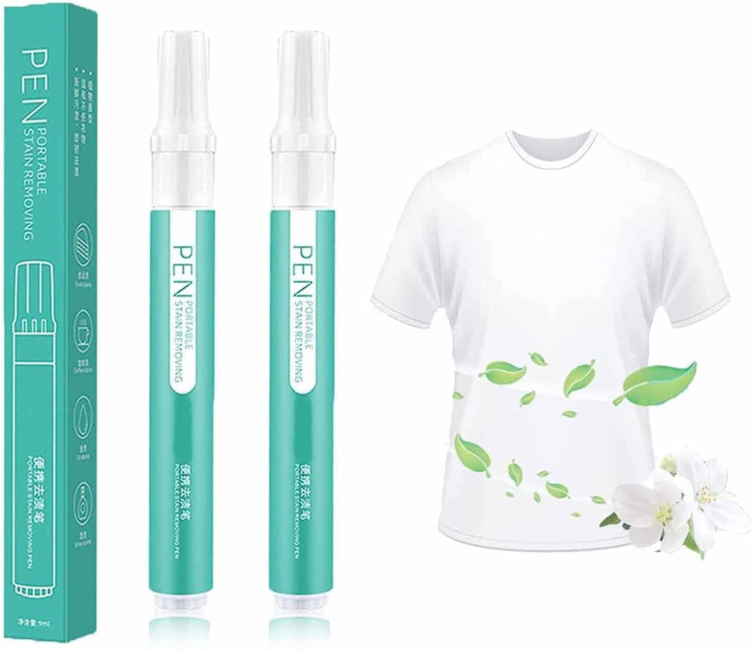 2 PCS Stain Removing Pen Bleach for Clothing, Bleach Pen for Clothing