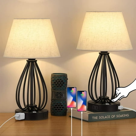 Lampe de table à commande tactile 2 pièces lampes de chevet - Temu