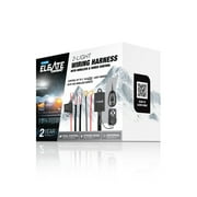 TYPE S - Elevate 2-Light Output Wiring Harness - Wireless Remote or Wired Control Options, Dual Mode Control, Strobe Mode, Universal, 12V