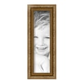 thumbnail image 2 of ArtToFrames 4" x 14" Gold with beads Picture Frame, 4x14 inch Gold Wood Poster Frame (WOM-4139), 2 Pack, 2 of 7