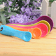 thumbnail image 5 of -Cucharas medidoras de acero inoxidable, juego apilable de 5 piezas, juego de medición para cocinar y hornear (A), 5 of 8