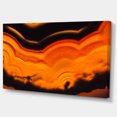 thumbnail image 2 of Agate Macro Orange - Abstract Canvas Wall Art Print, 2 of 3