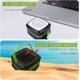thumbnail image 3 of Lámpara solar de camping, recargable, plegable, LED, 3 modos de iluminación, 8 h+, IP65 resistente al agua, puerto de carga USB, ideal para camping, vivac, pesca, senderismo y emergencias., 3 of 5