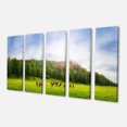 thumbnail image 2 of Vaches sur Champ Panorama - Impression sur Toile Paysage, 2 of 3