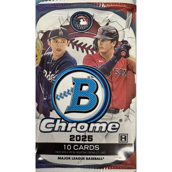 2025 Bowman Chrome Baseball Hobby Pack