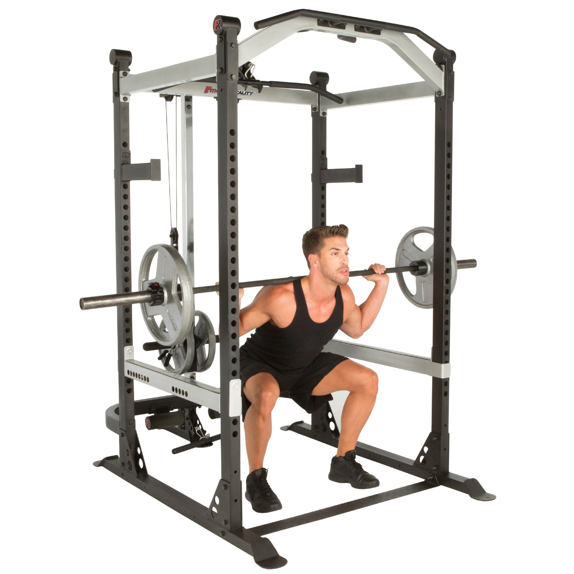 Fitness Reality X Class Light Commercial High Capacity Olympic Power Cage Walmart
