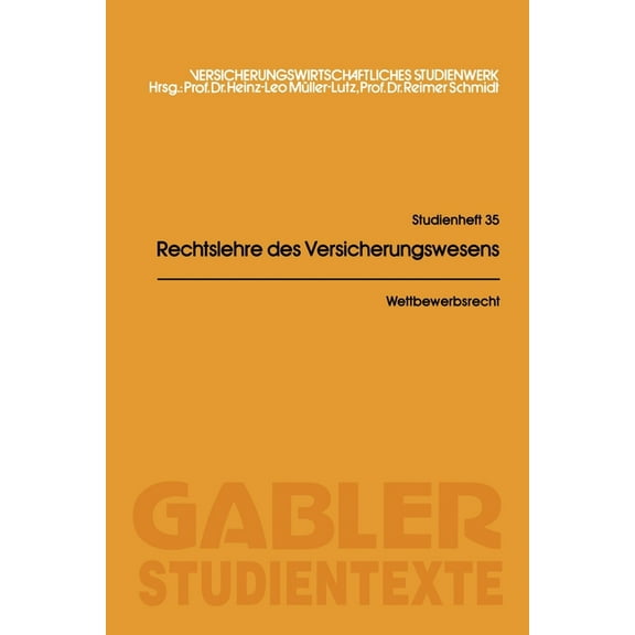 Wettbewerbsrecht, (Paperback)
