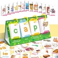 thumbnail image 6 of Learn to Read Phonics Cards for Ages 4-8, 129 Visual Word Building Flash Cards with Desktop Pocket Chart, Color-Coded CVC CVCC CCVC Spelling and Early Literacy Game for Classroom or Homeschool, 6 of 8