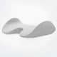 thumbnail image 1 of Cojín , de cintura, cómodo, multifuncional, el dolor de espalda Gris claro Colcomx almohada lumbar, 1 of 7