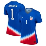 Women's Nike Alyssa Naeher Royal USWNT 2024 Away Authentic Jersey